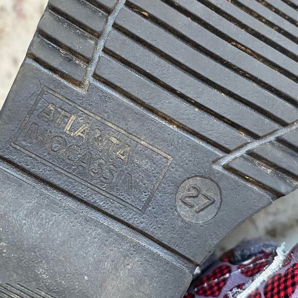 ATLANTA MOCASSIN $149 Kids Gray Heart Boot Portugal EU 27 US 10 Sold Out - Picture 13 of 14